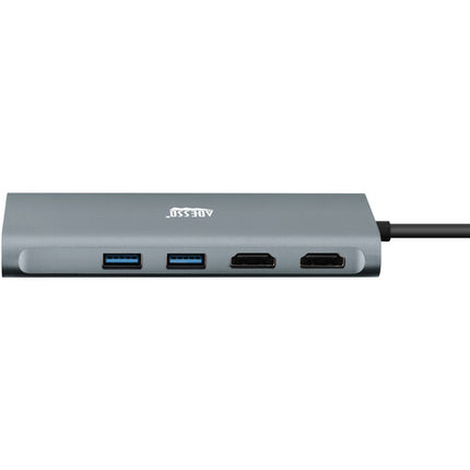 Adesso 9-in-1 USB-C 3.2 Gen 1 Estación de Acoplamiento 8K USB-A Ethernet 100W