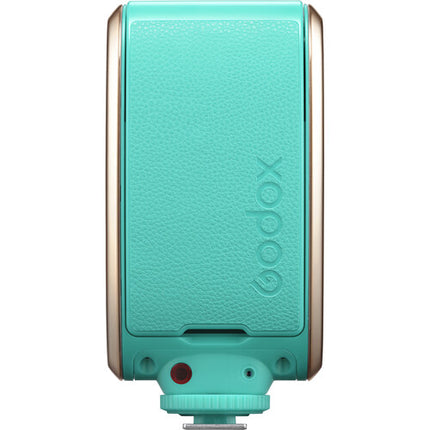 Godox Lux Senior Flash de cámara retro Verde Menta 46 GN ISO 100 batería recargable