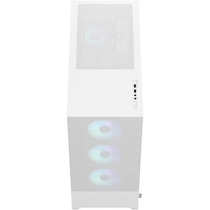 Fractal Design Pop XL Air Caja Torre Completa Blanco Vidrio Templado Soporta GPUs 17.9 Pulgadas E-ATX ATX Micro-ATX Mini-ITX