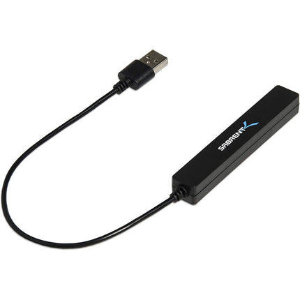 Sabrent Concentrador USB 2.0 4 Puertos Transferencia 480 Mb/s Cable 9.5"