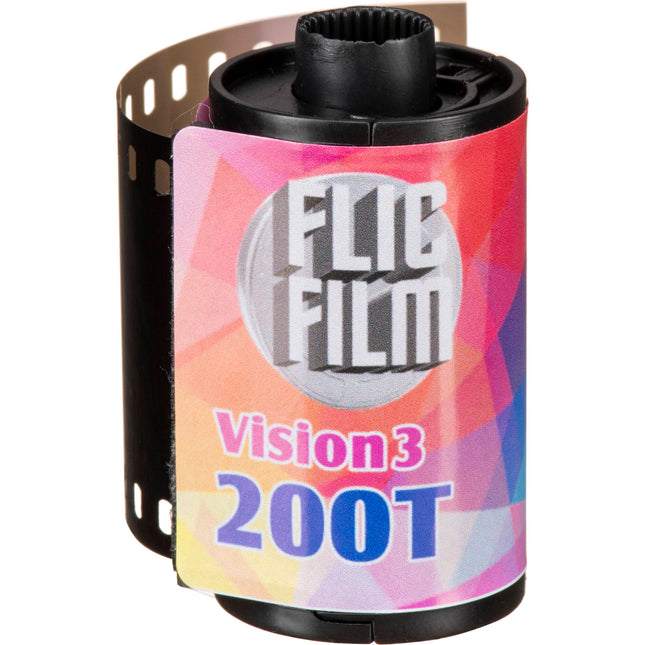 Flic Film Vision3 200T Película Cine 35mm ISO 200 36 Exposiciones