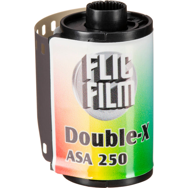 Flic Film Kodak Double-X película en rollo 35mm 36 exposiciones ISO 250 blanco y negro