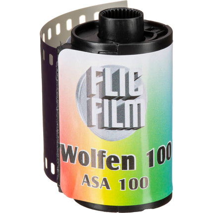 Flic Film Wolfen 100 Película Cine 35mm ISO 100 36 Exposiciones B&N