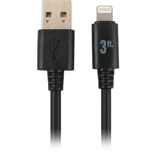 Comprehensive Pro AV/IT Cable Lightning a USB Tipo-A 0.9m Negro MFi