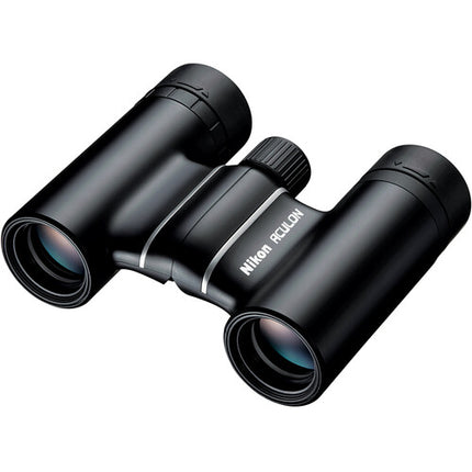 Nikon 10x21 Aculon T02 Prismáticos Compactos Ligeros Multicapa con Estuche y Correa