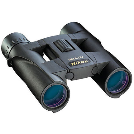 Nikon 10x25 Aculon A30 Binoculares Compactos Multicoated con Estuche y Correa