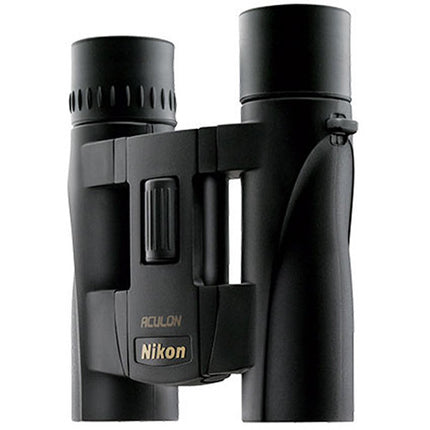 Nikon 10x25 Aculon A30 Binoculares Compactos Multicoated con Estuche y Correa