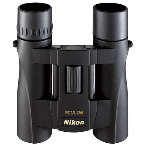 Nikon 10x25 Aculon A30 Binoculares Compactos Multicoated con Estuche y Correa
