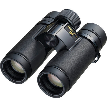 Nikon 10x30 Monarch HG Prismáticos 62° Ángulo Ligero IPX6 Estuche Correa