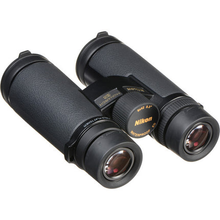 Nikon 8x42 Monarch HG Prismáticos 8x42 Ángulo 60° Funda y Correa