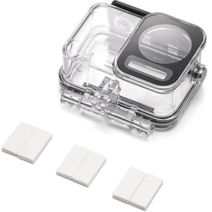 DJI Funda Submarina para Cámaras Osmo Action Profundidad 60m 3 Insertos Anti-vaho