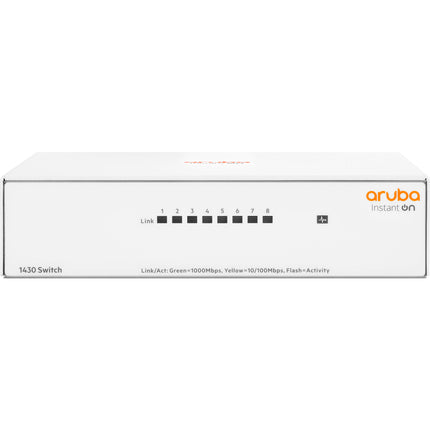 HPE Networking Instant On 1430 Switch de Red 8 Puertos Gigabit 16 Gbps