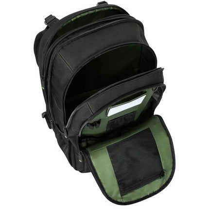 Mochila Targus Spruce EcoSmart para portátil 17 pulgadas negro y verde