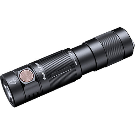 Fenix E09R Linterna Mini Recargable 600 Lúmenes USB Tipo C Negro