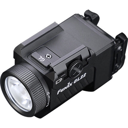 Fenix GL22 Linterna recargable para armas con láser rojo 750 lúmenes