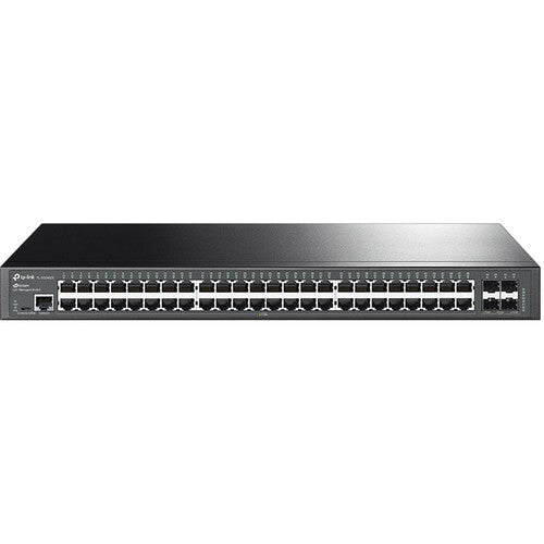 TP-Link JetStream TL-SG3452X Switch de Red Gestionado 48 Puertos Gigabit 10G SFP+ con Kit de Montaje