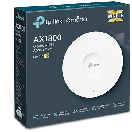 TP-Link EAP620 HD V3 Punto de Acceso WiFi 6 AX1800 Doble Banda Gigabit