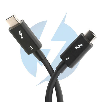 Cable Thunderbolt 3 Plugable 40 Gb/s 2.6 Pies Soporte 5K Dual 4K