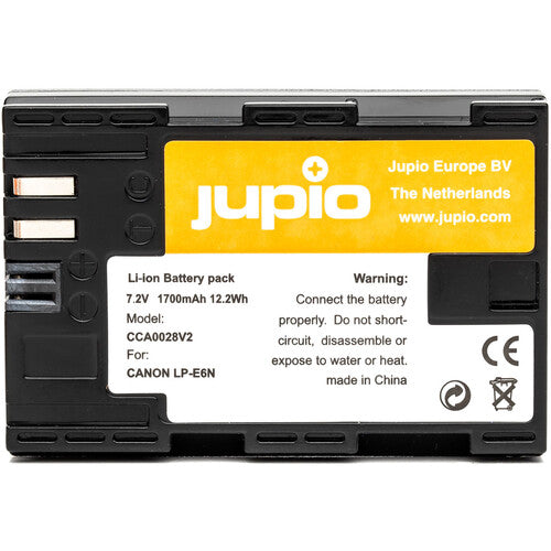 Jupio LP-E6N Batería de Ion de Litio 7.4V 1700mAh para Canon con Garantía