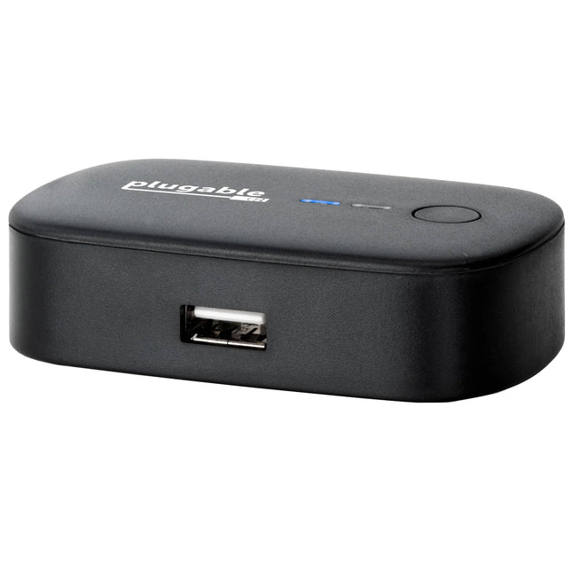 Plugable Sharing Switch USB 2.0 con 2 puertos USB-B y cables incluidos