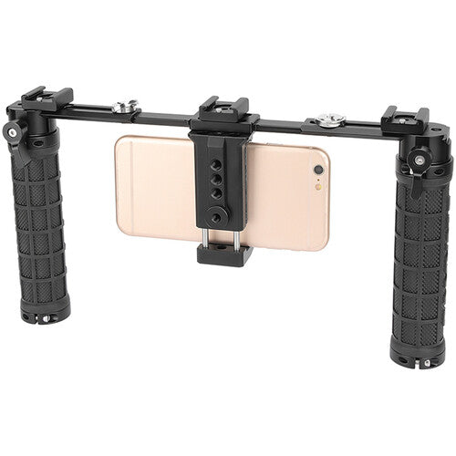 CAMVATE ARCA Estilo Rig de Video para Smartphone con agarres NATO para 2.3 a 3.2 pulgadas