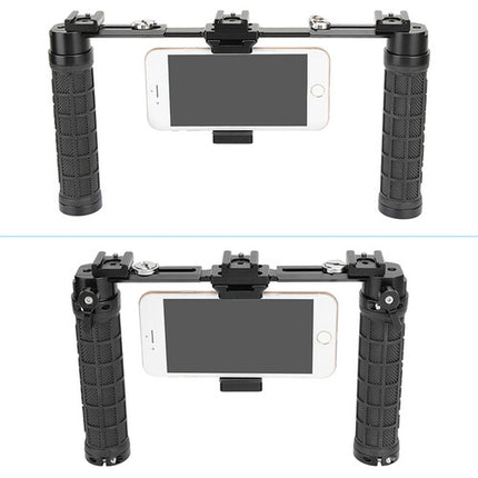 CAMVATE ARCA Estilo Rig de Video para Smartphone con agarres NATO para 2.3 a 3.2 pulgadas