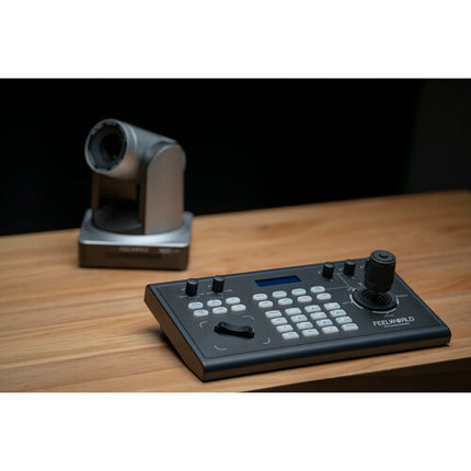 FeelWorld KBC10 Controlador PTZ con Joystick PoE y 255 Presets
