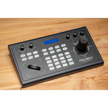 FeelWorld KBC10 Controlador PTZ con Joystick PoE y 255 Presets