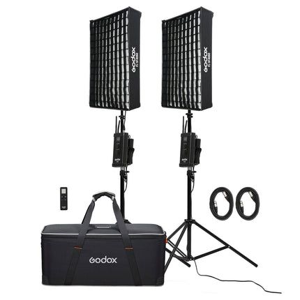 Godox FL100 Kit Luz LED Flexible 2 Luces 15.8x23.6 Pulgadas 3300-5600K