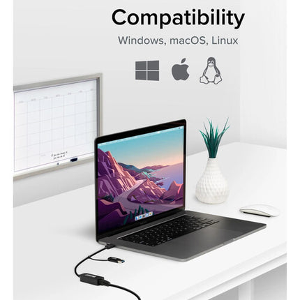 Adaptador Plugable USB A y C a Ethernet 2.5 Gigabit con conector RJ45