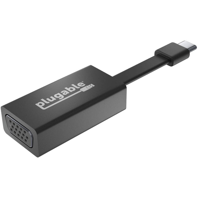 Adaptador USB-C a VGA Plugable 1920x1200 60 Hz Compacto portátil