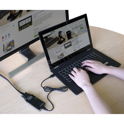 Adaptador VGA a USB-A 2.0 Plugable 1920x1080 60Hz portátil compacto