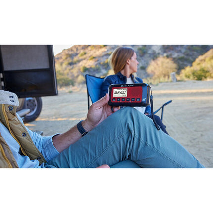 Midland E+Ready ER40 Radio Meteorológica Emergencia Luz 130 Lumens 32 Horas batería 2600mAh