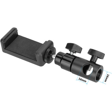 CAMVATE Soporte para Smartphone con Bola de 360° y Adaptador para Trípode de 5/8''