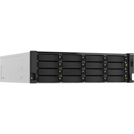 QNAP TS-h2287XU-RP 22-Bahías NAS Rack con 16 HDD 3.5 y 6 SSD 2.5 SATA III