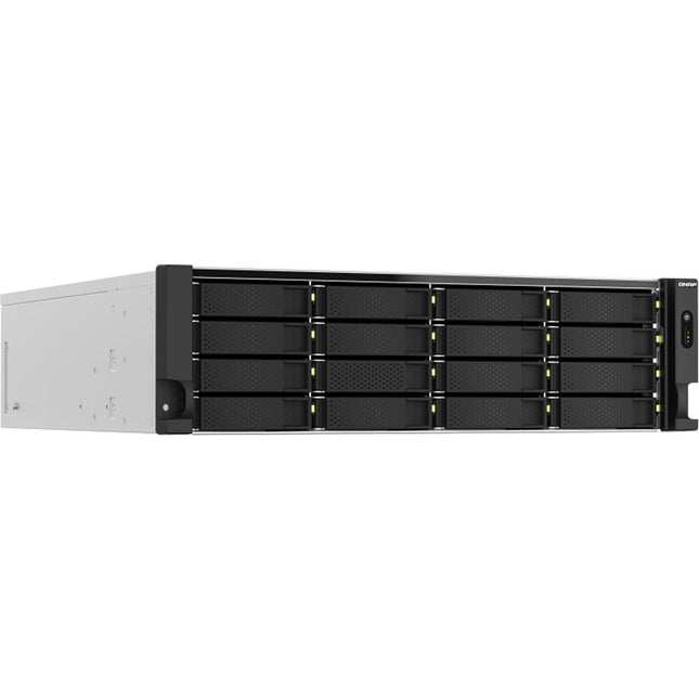 QNAP TS-h2287XU-RP 22-Bahías NAS Rack con 16 HDD 3.5 y 6 SSD 2.5 SATA III