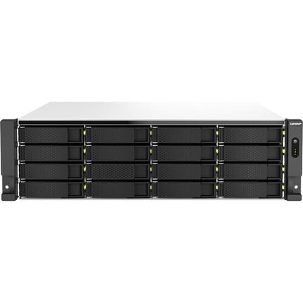 QNAP TS-h2287XU-RP 22-Bahías NAS Rack con 16 HDD 3.5 y 6 SSD 2.5 SATA III