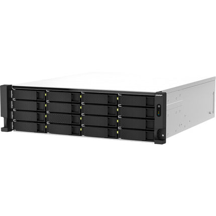 QNAP TS-h2287XU-RP 22-Bahías NAS Rack con 16 HDD 3.5 y 6 SSD 2.5 SATA III