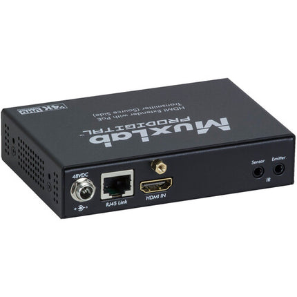 MuxLab UHD-4K Extensor HDMI sobre HDBaseT Lite Kit con PoE y alcance 70 m