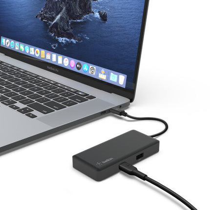 Belkin USB-C 5 en 1 Adaptador Multiport USB-A 3.2 HDMI 4K 60Hz 86W PD