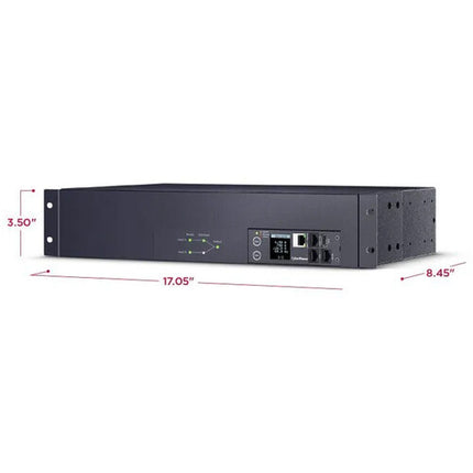 CyberPower Switched ATS PDU 16 Tomas 30A Pantalla LCD Rack 2 RU