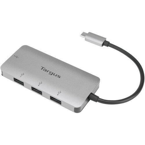 Targus Hub USB-C 3.2 Gen 1 4 Puertos USB-A 900mA Compatible Windows macOS Chrome
