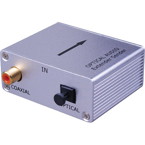 Vanco Digital Audio Extensor sobre Cable Cat 6/5e Alcance 100m Transmisión 12.8Mb/s