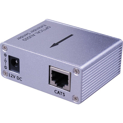 Vanco Digital Audio Extensor sobre Cable Cat 6/5e Alcance 100m Transmisión 12.8Mb/s