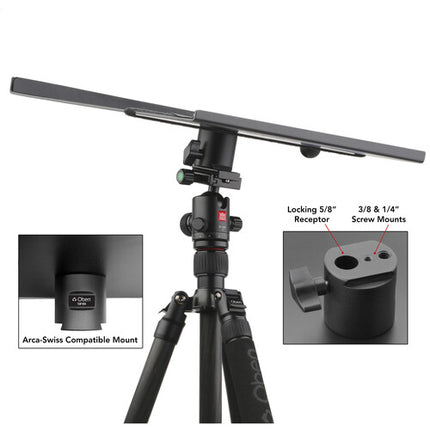 Oben TLSP-1614 Plataforma para Trípode y Luz 16 x 14" con Correa de Seguridad y Guía para Cables