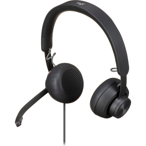 Logitech Zone Auriculares On-Ear USB con micrófonos cancelación ruido estuche viaje