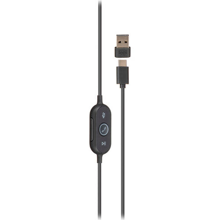 Logitech Zone Auriculares On-Ear USB con micrófonos cancelación ruido estuche viaje