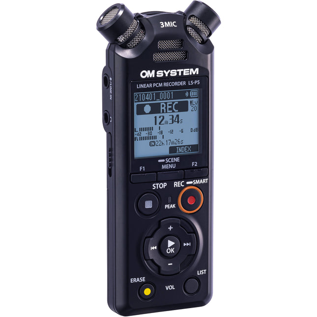 Olympus LS-P5 Grabadora Lineal PCM 16GB Memoria 125dB SPL USB