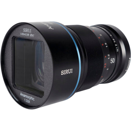 Sirui 50mm f1.8 Anamórfico 1.33x Lente para Cámaras APS-C 10 Lamas