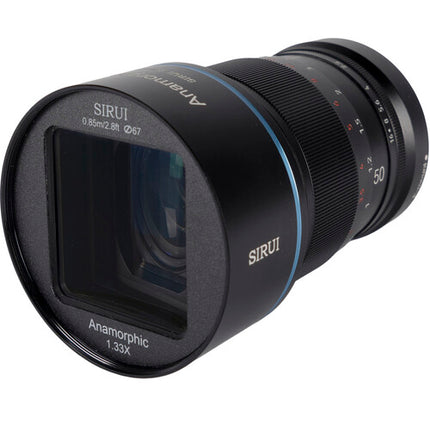 Sirui 50mm f1.8 Anamórfico 1.33x Lente para Cámaras APS-C 10 Lamas